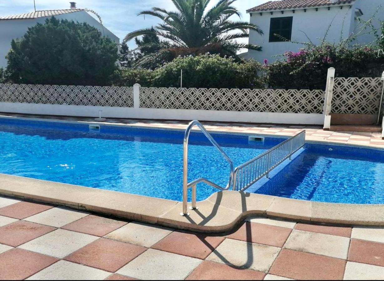 Bonito Apartamento Con Terraza, Jardin Y Piscina كالا ان بوسش المظهر الخارجي الصورة